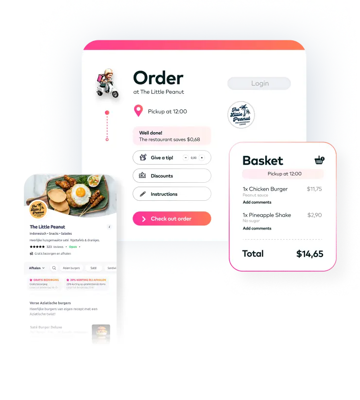 Bistroo webshop for restaurants